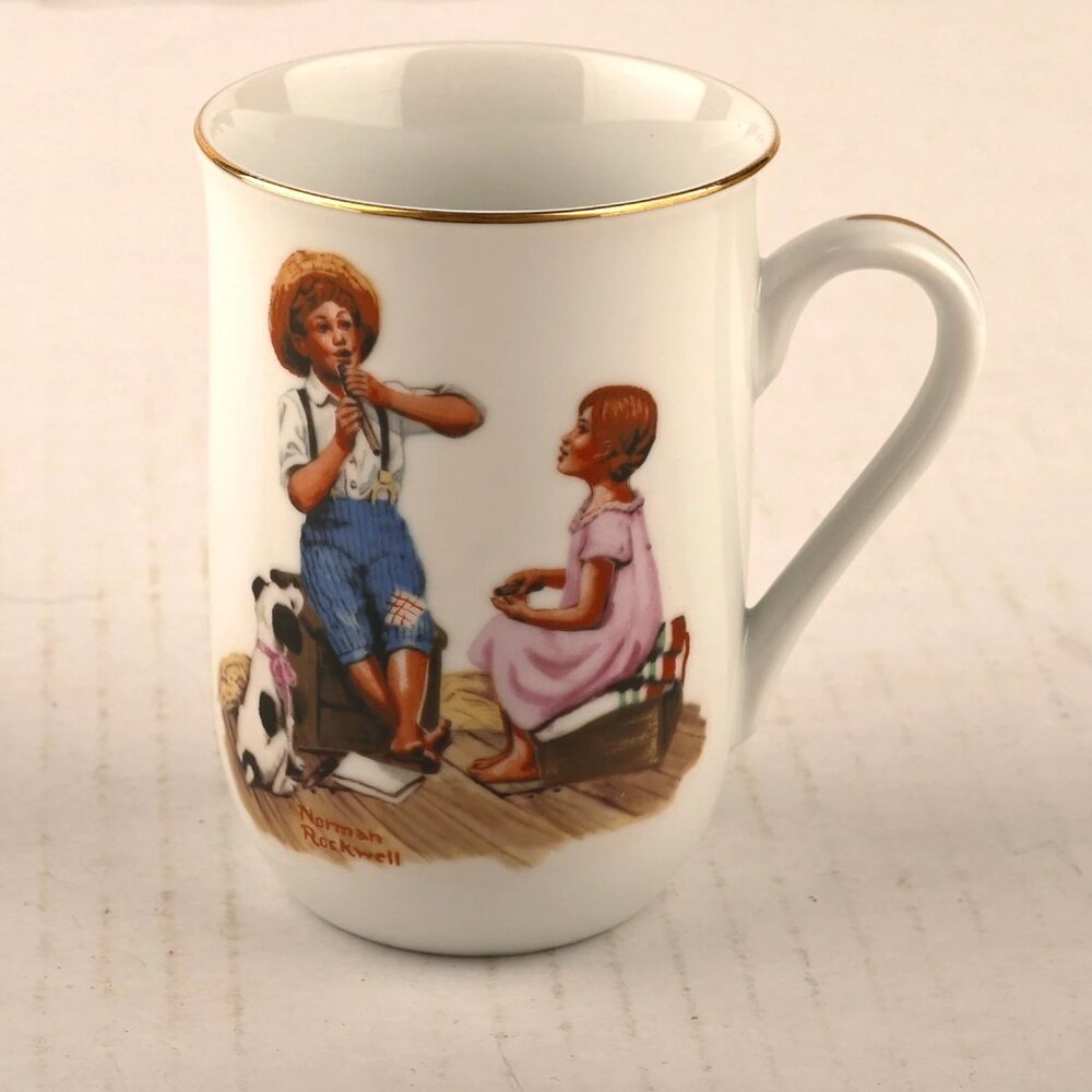 NORMAN ROCKWELL "MUSIC MASTER" COLLECTOR'S Cup